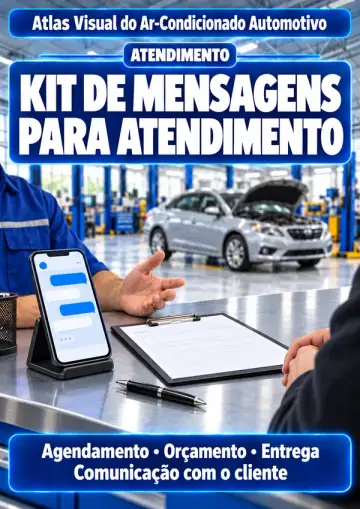 Capa de Kit de Mensagens para Atendimento