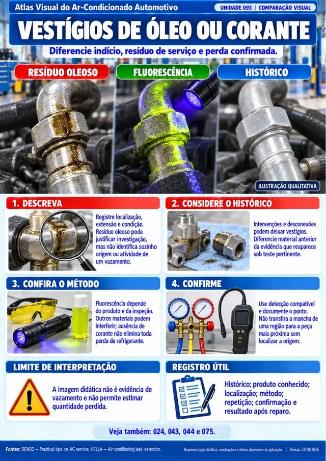 Prévia de Vestígios de óleo ou corante
